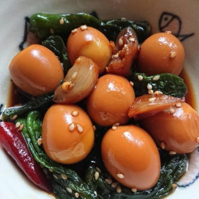 うずらの卵の醤油煮、韓国の人気レシピ。お弁当・作り置きおかず♪具材のアレンジ