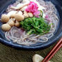 Soba Noodle Soup with Grated Radish赤みぞれ蕎麦