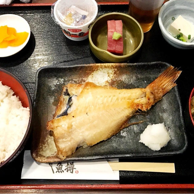 焼き魚定食のランチ☆赤魚の西京焼き