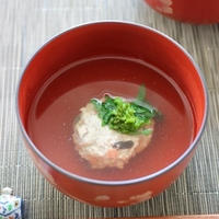 BRITAさま浄水器モニター～鶏肉と根菜団子のお吸い物♪