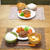 春キャベツのふんわりハンバーグとにんじんのツナ塩昆布炒め