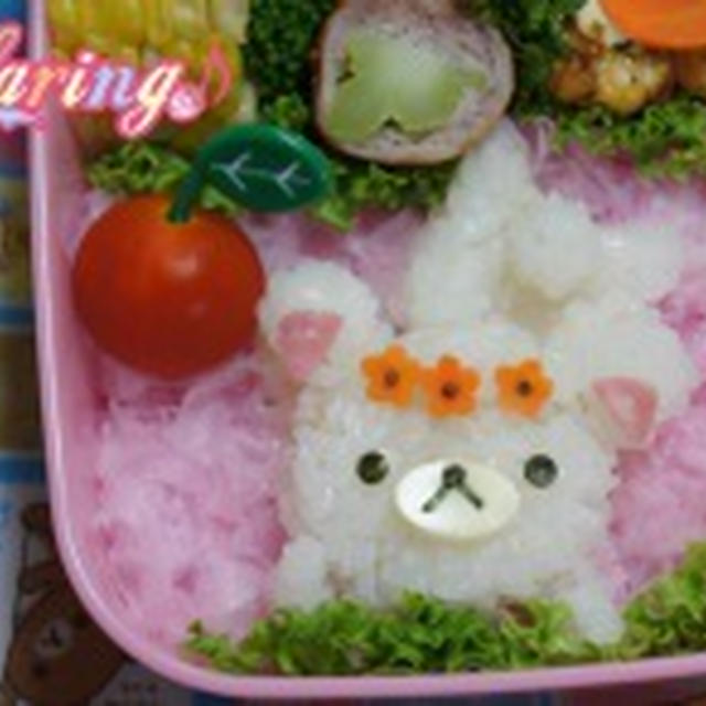 「何か用？？ｂｙ　コリラックマ」のお弁当（＾m＾）ﾌﾟﾌﾟ
