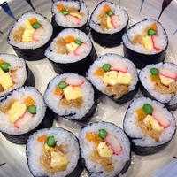 かんぴょう入り巻き寿司 Sushi-roll with Kanpyo