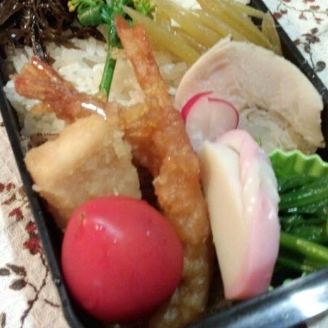 今日の旦那様弁当