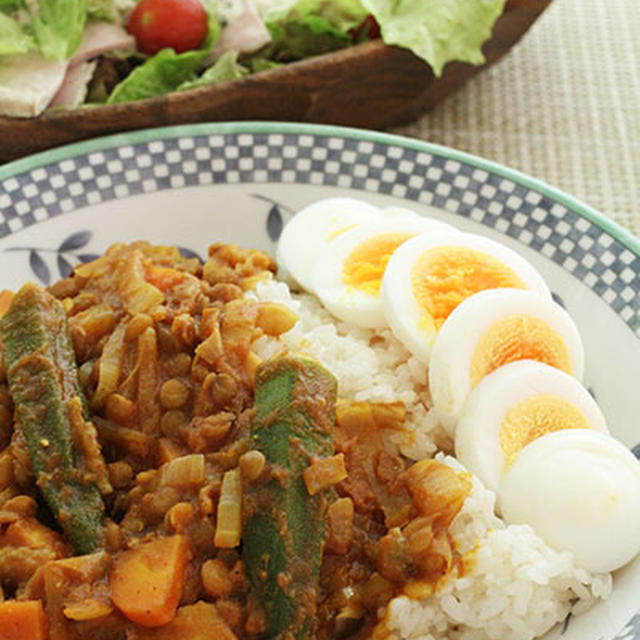 【圧力鍋レシピ】野菜どっさり！ルウ不使用のヘルシーカレーと、今日の圧活