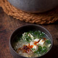 香菜と豆腐の春雨スープ