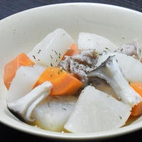 大根と豚肉の洋風ハーブ煮