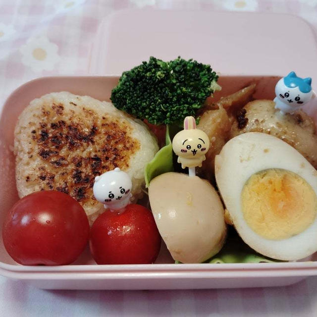 焼きおにぎり弁当【おにぎり弁当】 #平日のお昼ご飯は