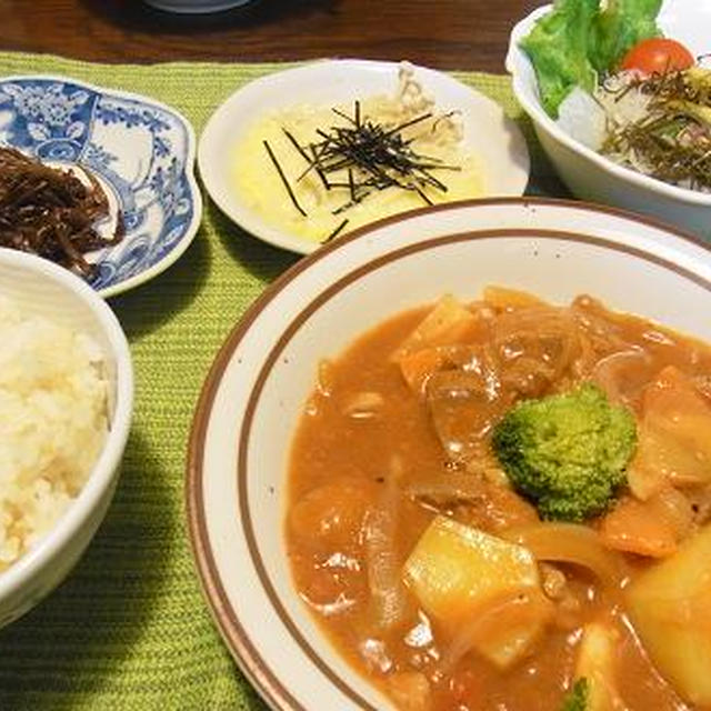 何度言っても＆ラム肉のトマト煮