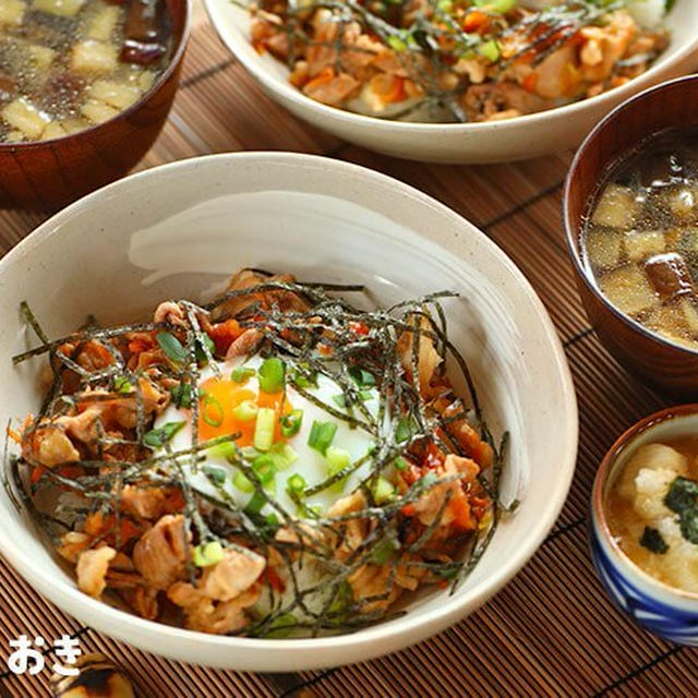 20分で完成。夏のスタミナごはんの献立