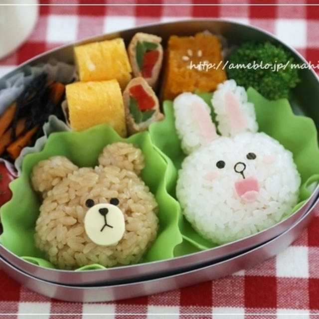 LINE　ブラウン＆コニー＊キャラ弁