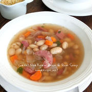 グレートノーザン豆のスープ