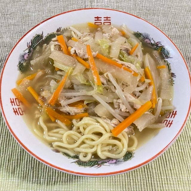 昨日の野菜スープが〇〇にリメイク