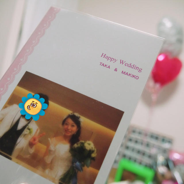 結婚式のフォトブック☆