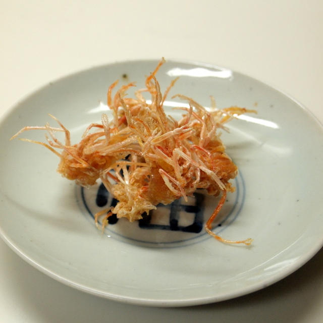 元気な海老にうろたえる。