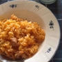 お昼ごはんはチキンライス