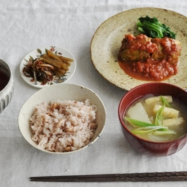 本日のごはん（２０１５．４．３０）