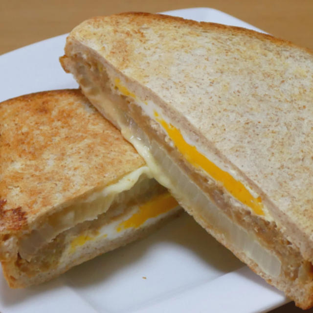 ポキのトーストサンド