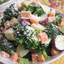 野菜たっぷり食べたい♪　ブロッコリーと根菜のサラダ