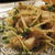 ベビーほたてとかいわれのパスタサラダ　わさびマヨ味で