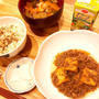 厚揚げのそぼろあんかけ&青梗菜と干し椎茸のスープ