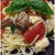 鶏塩焼きとトマトとモッツァレラの冷製パスタ
