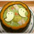 ■レシピ■ハロウィンの夜におばけがきたぞ～　南瓜カップのほうれん草シチュー