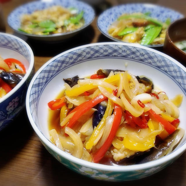 【家ごはん/献立】 鶏むね肉料理2日分 * 鶏むね肉とナスの南蛮漬け * 鶏天