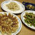フライパンだけで作りました＾＾；　簡単中華な晩ごはん　スペインもありｗ