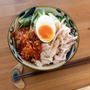 さっぱりキムチそうめん　＃簡単ランチ　＃夏バテ予防