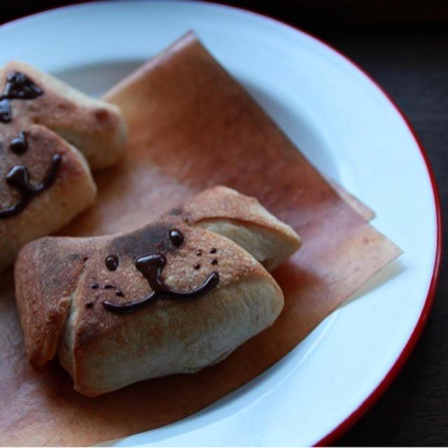 切りっぱなしパンで犬パン By 吉永麻衣子さん レシピブログ 料理ブログのレシピ満載