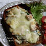 ◆北海道の秋鮭でピザトーストな朝ごはん♪