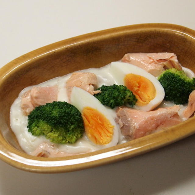 サーモンのグラタン