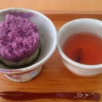 紫芋と抹茶のソルギ