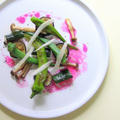 ある日のプチコース　前菜1：夏野菜のサラダ by taroさん