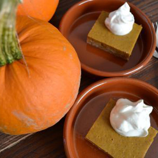 パンプキンパイバー　Pumpkin Pie Bars