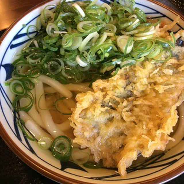 朝めし抜きで「丸亀製麺」