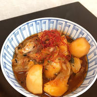 あるものごはん。鯖缶とキムチで作る「鯖キムチじゃが」。