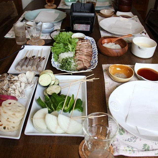 電気フライヤーで天ぷら と 焼き豚のレタス包み By Miyukiさん レシピブログ 料理ブログのレシピ満載