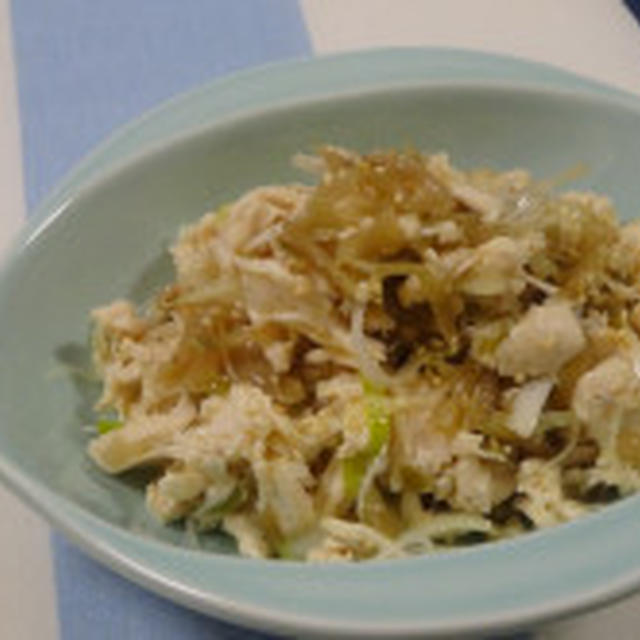 おうちDELI♡さっぱり！鶏とザーサイのおつまみ
