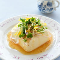 豆腐サラダ　マスタードドレッシング