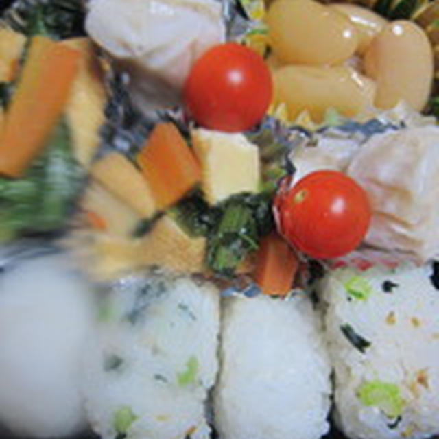 「小松菜と厚揚げの煮物」