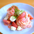 【名店の味】フルーツトマトとモッツァレラチーズの冷製カペッリーニ by おさるの台所さん