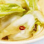 食材1つ！ピリ辛白菜のお漬物の簡単レシピ