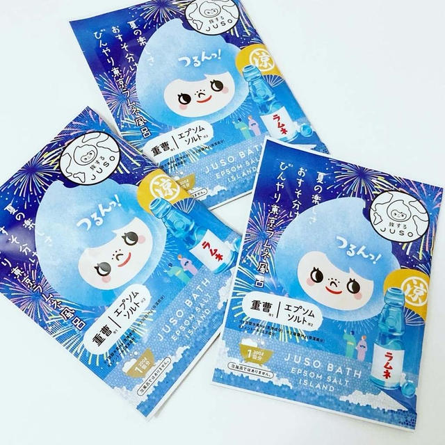 旅するJUSOちゃん「夏の楽しさおすそ分けひんやり東京ラムネ」