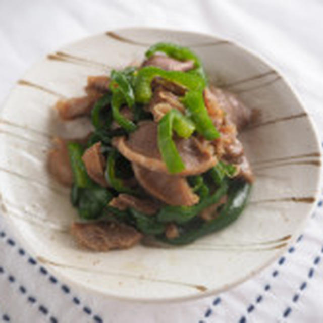 砂肝の甘辛にんにく炒めで食育（＾＾）