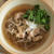冷やし肉蕎麦。