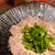 茹で豚に、はしばみ油