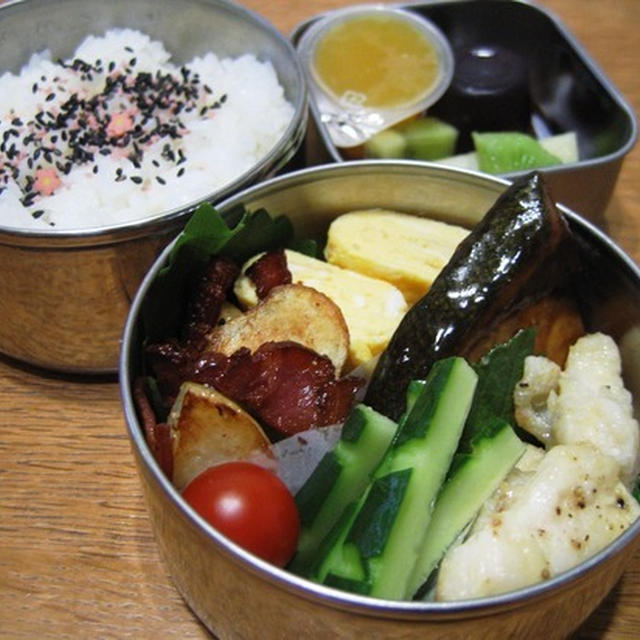 お弁当と、息子、事件です（笑）