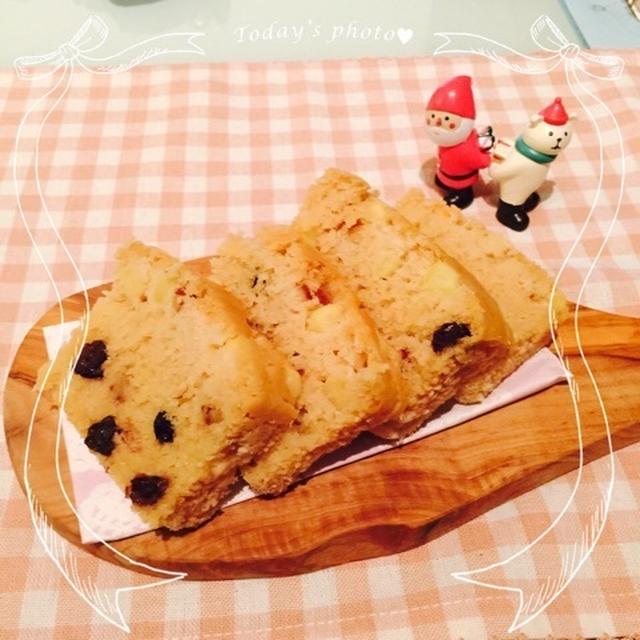 米粉のフルーツパウンド♡